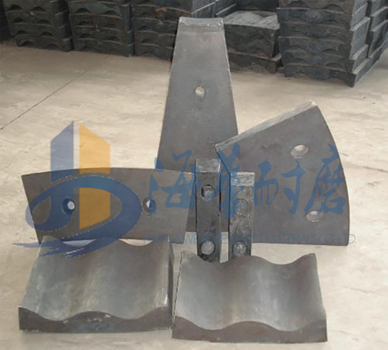 高鉻鑄鐵襯板(圖5) 高鉻鑄鐵襯板(圖5)